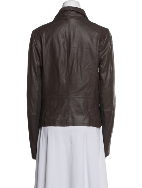 Vince Goat Leather Biker Jacket