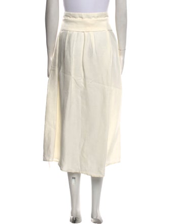 Vince Linen Midi Length Skirt