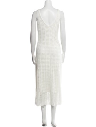 Vince V-Neck Long Dress