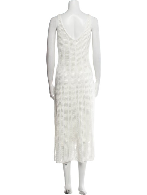 Vince V-Neck Long Dress