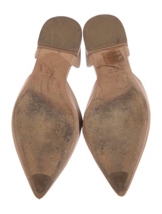Vince Leather D'Orsay Flats