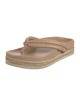 Vince Leather Flip Flops