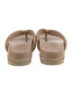 Vince Leather Flip Flops