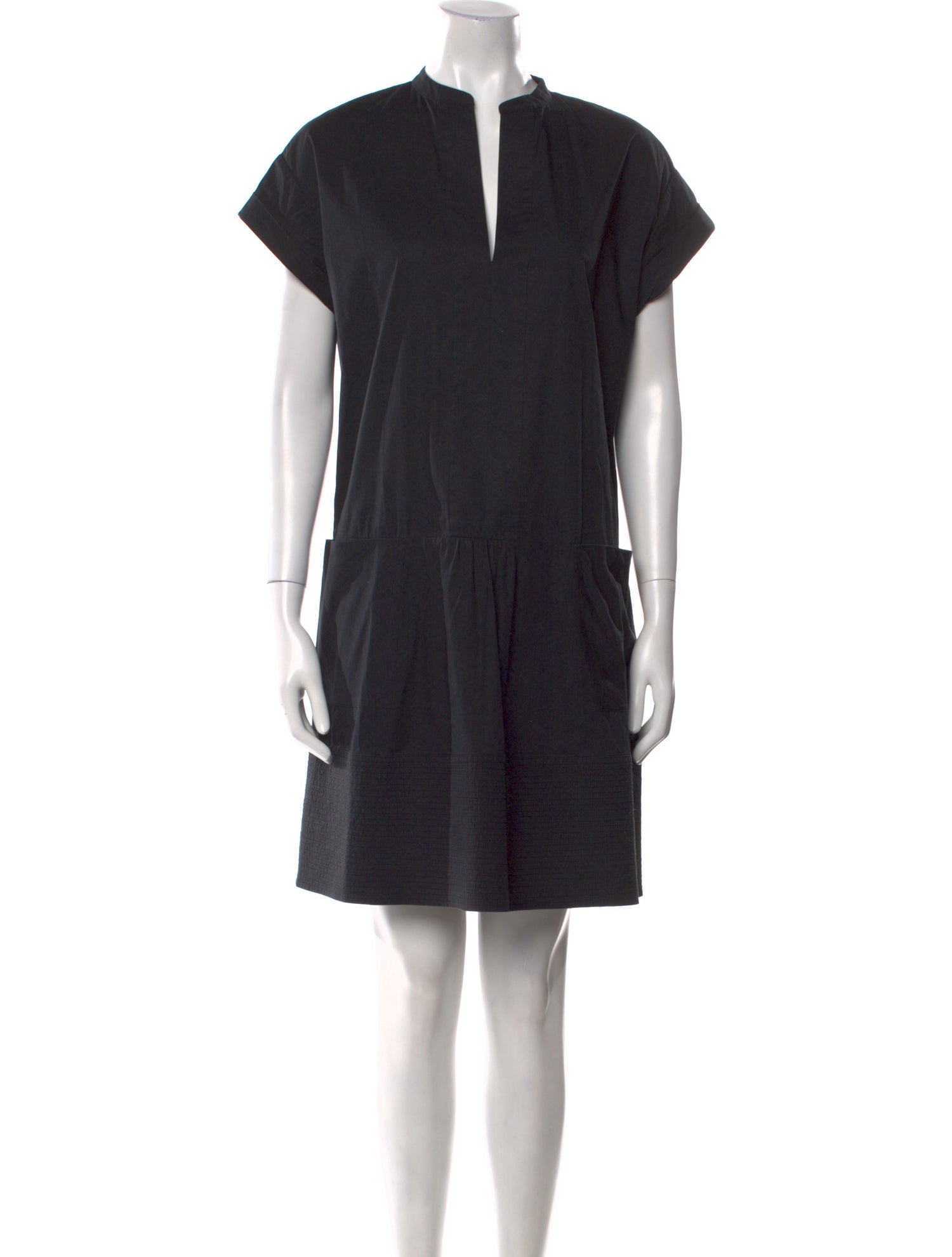 Vince Crew Neck Mini Dress