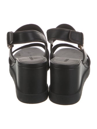 Vince Leather Slingback Sandals