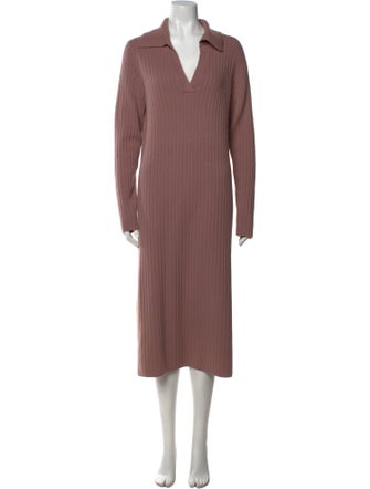 Vince Wool Midi Length Dress