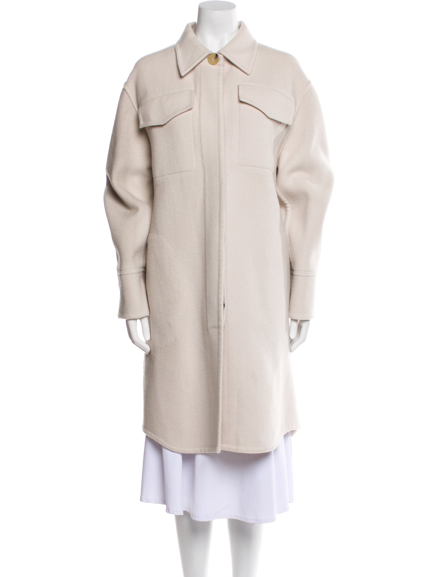 Vince Wool Trench Coat