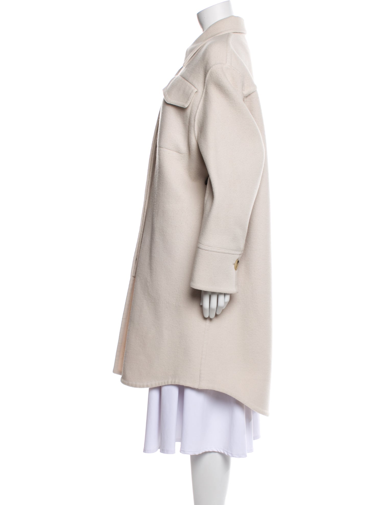 Vince Wool Trench Coat