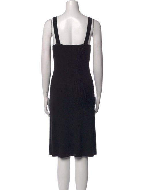 Vince Scoop Neck Knee-Length Dress