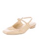 Vince Leather Slingback Flats