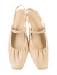 Vince Leather Slingback Flats