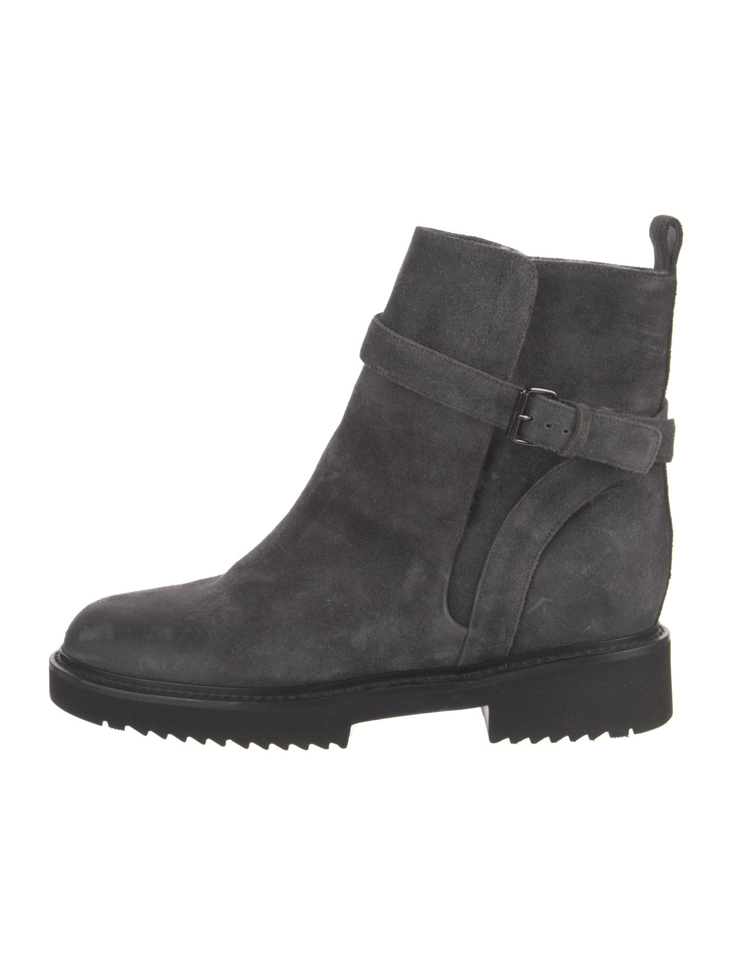 Vince Suede Moto Boots