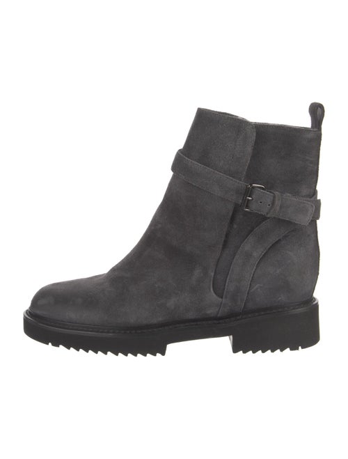 Vince Suede Moto Boots