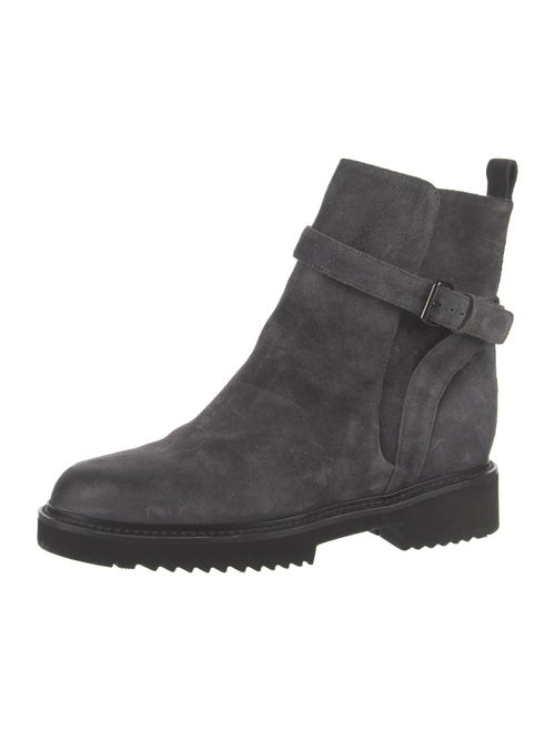 Vince Suede Moto Boots