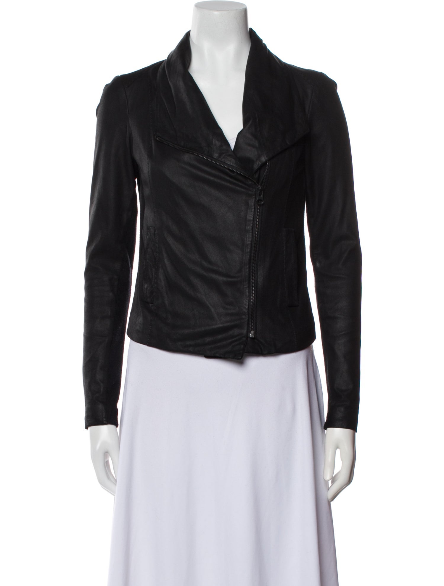 Vince Leather Biker Jacket