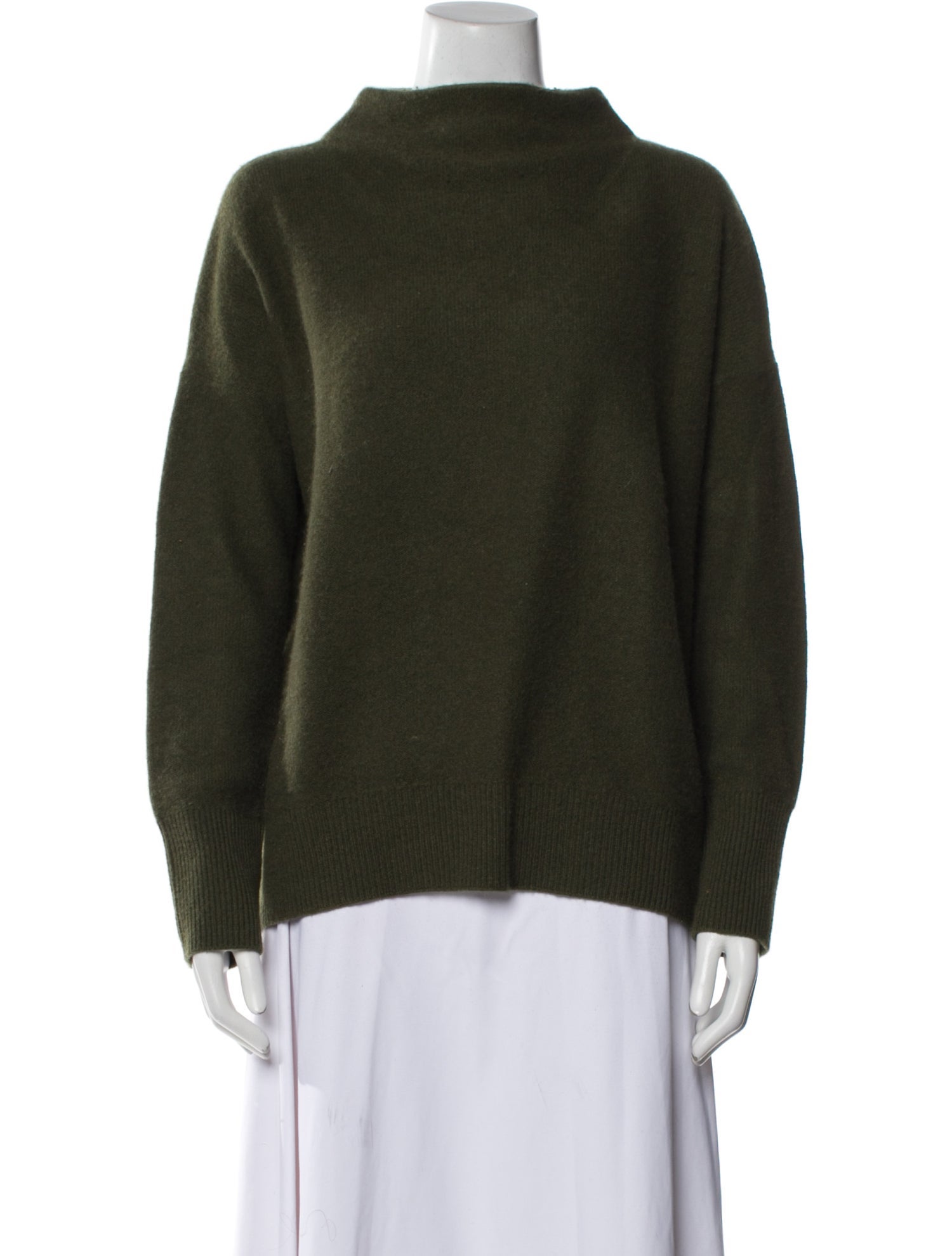 Vince Cashmere Mock Neck Sweater