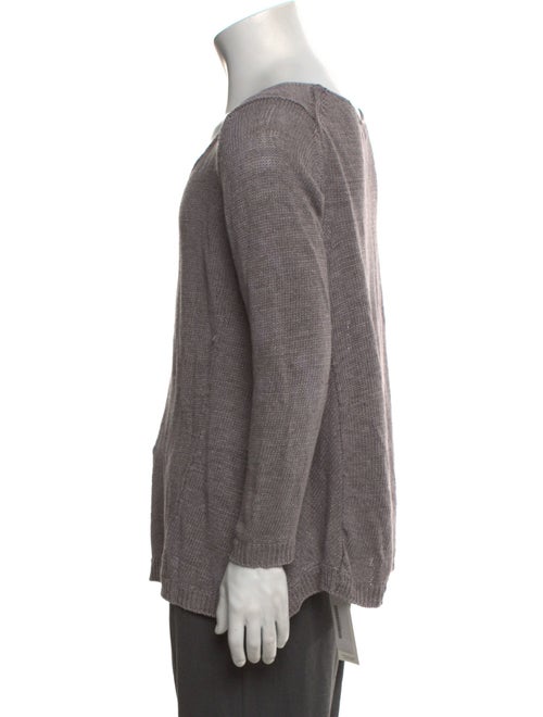 Vince Linen V-Neck Pullover