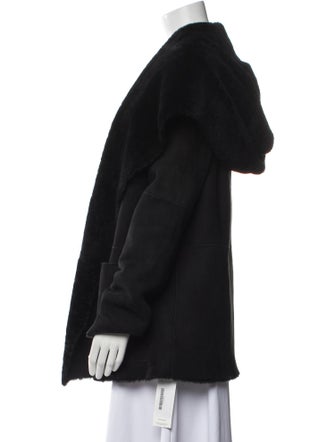 Vince Shearling Fur Coat