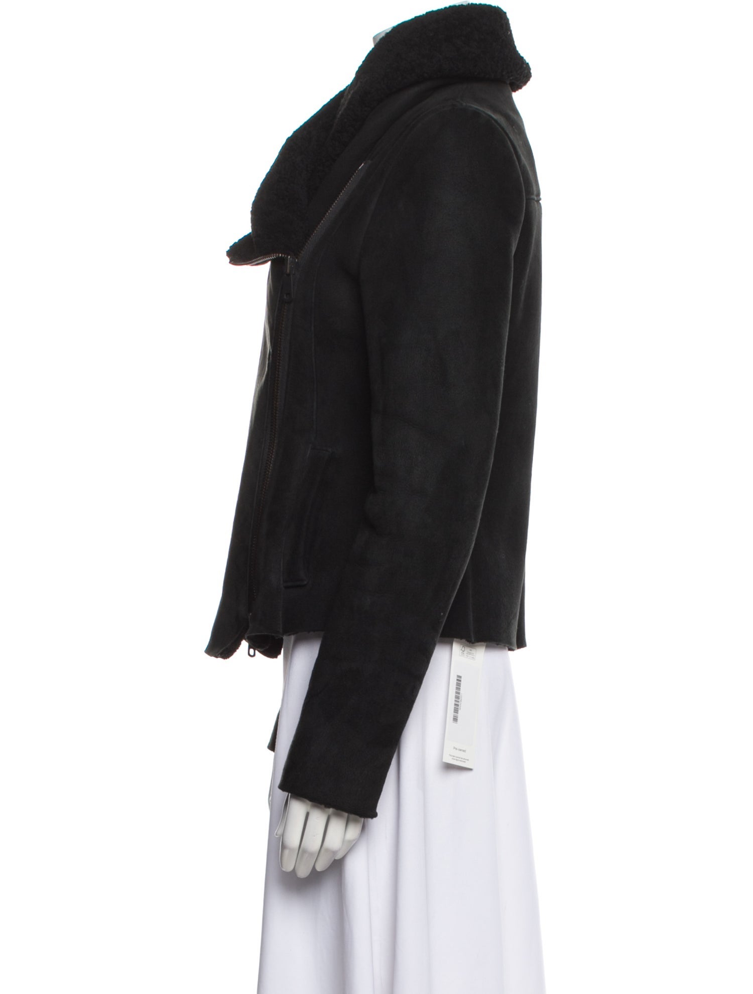 Vince Shearling Faux Fur Jacket