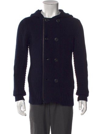 Vince Wool Crew Neck Cardigan
