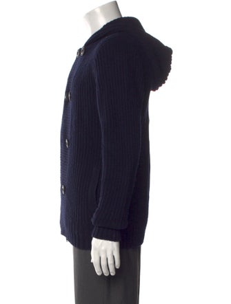 Vince Wool Crew Neck Cardigan