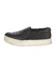Vince Leather Colorblock Pattern Sneakers