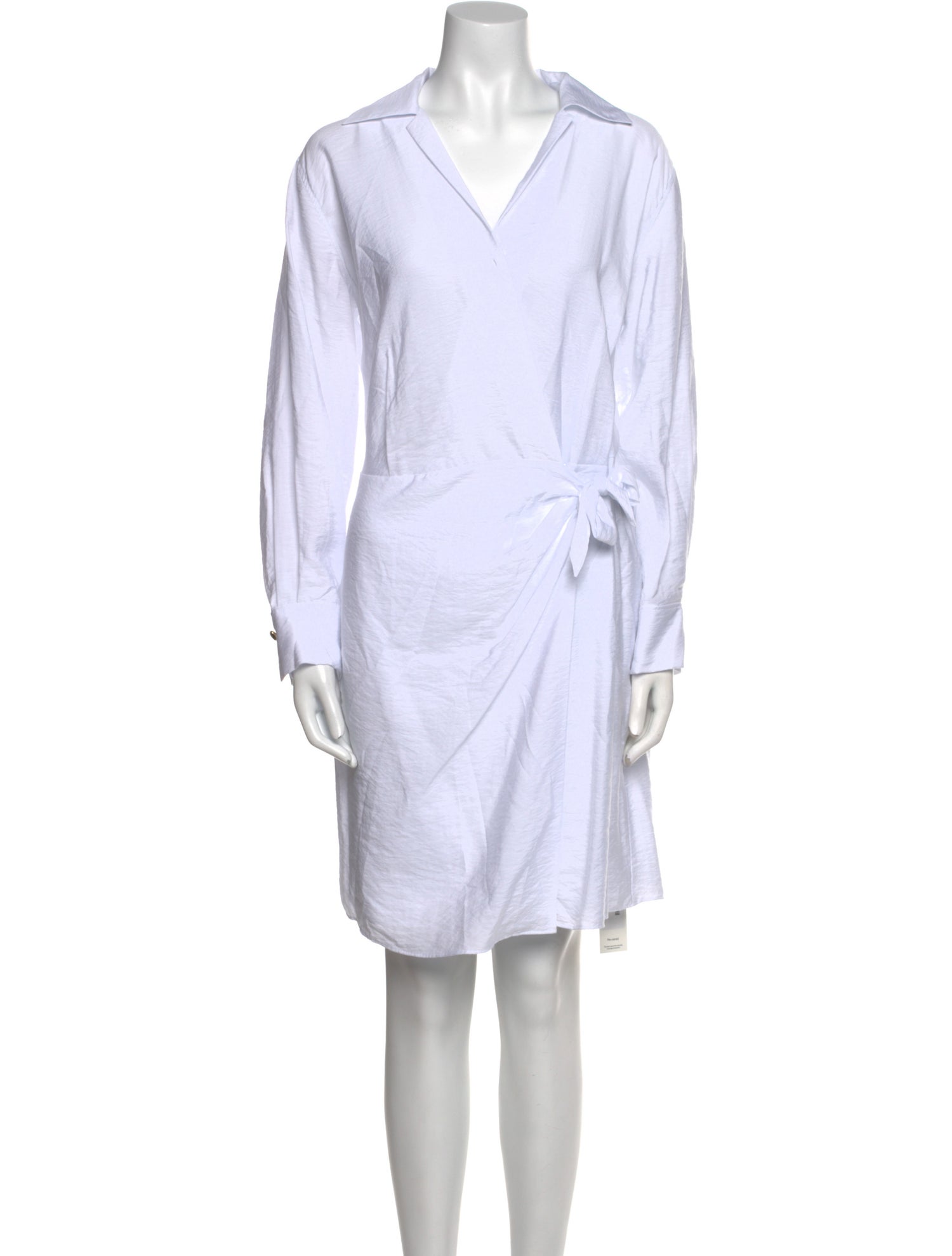 Vince V-Neck Mini Dress