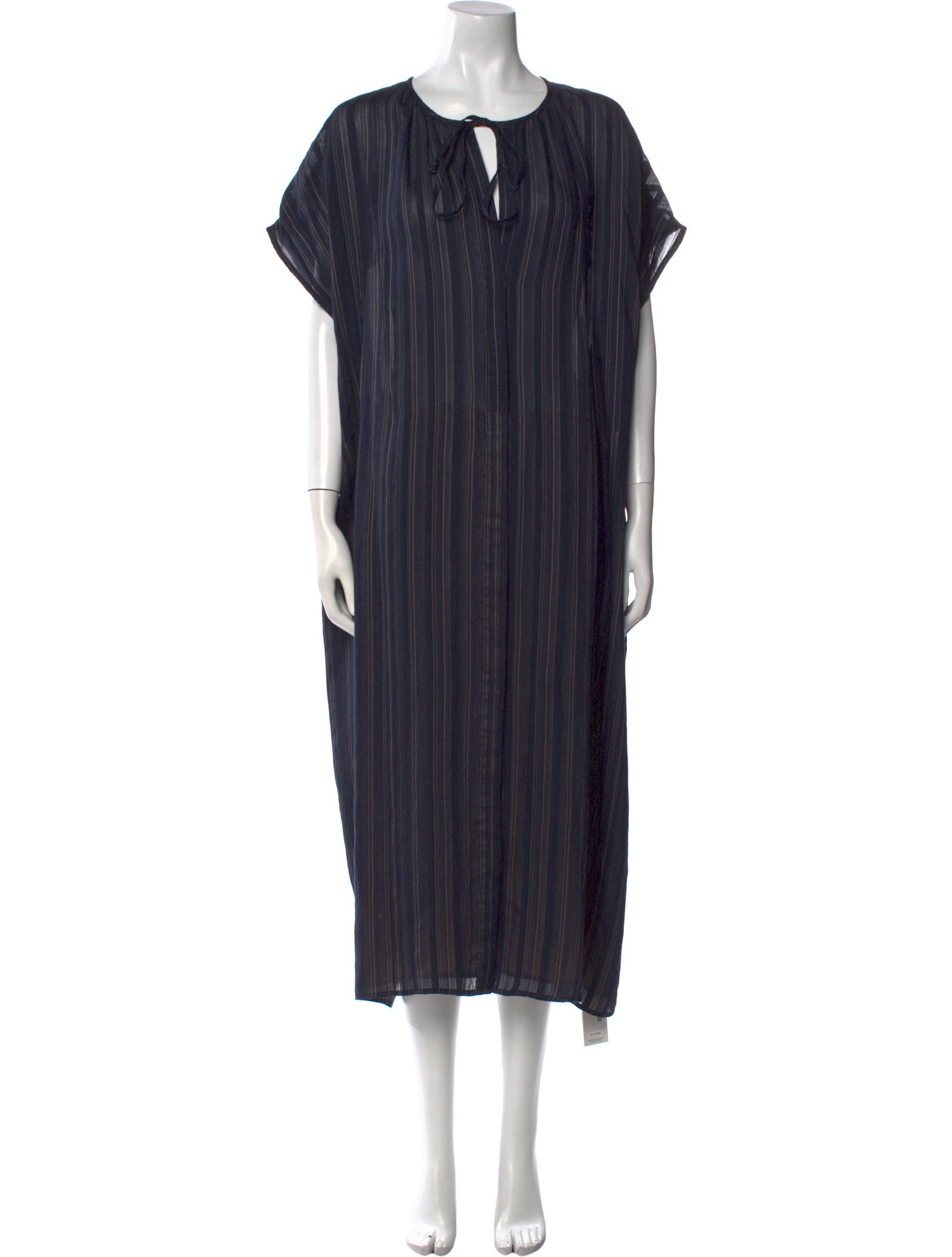 Vince Striped Long Dress
