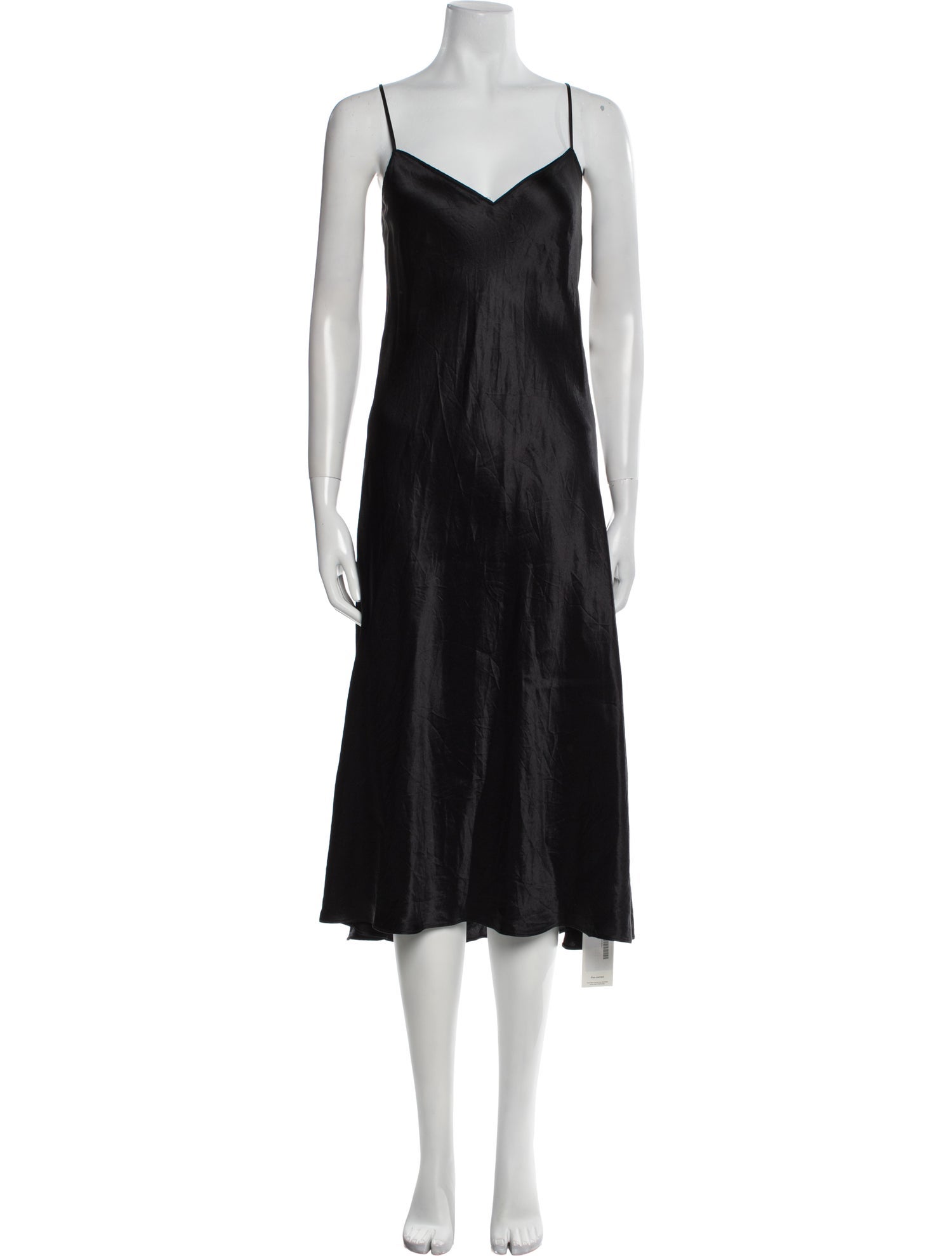 Vince V-Neck Knee-Length Dress