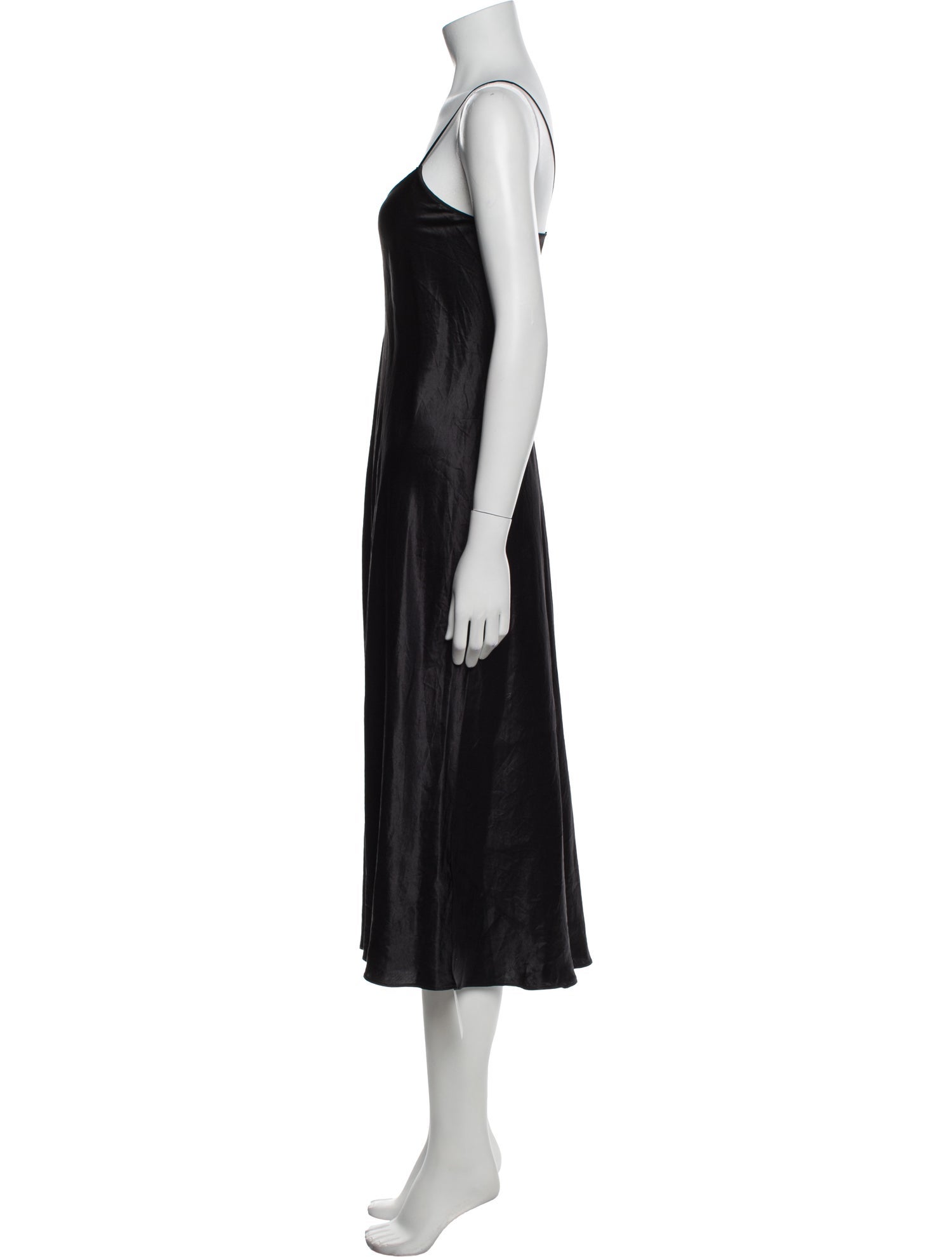 Vince V-Neck Knee-Length Dress