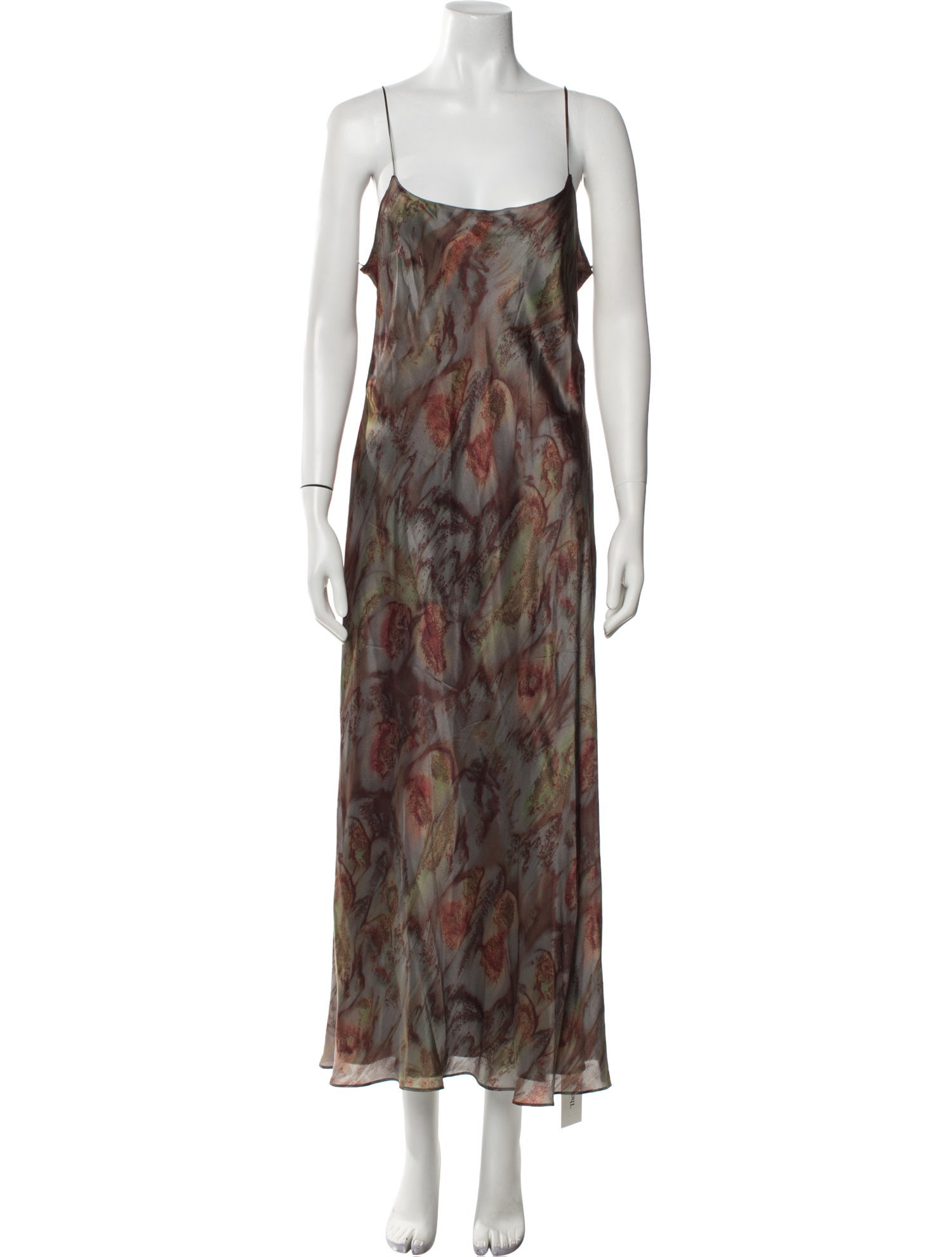 Vince Silk Long Dress