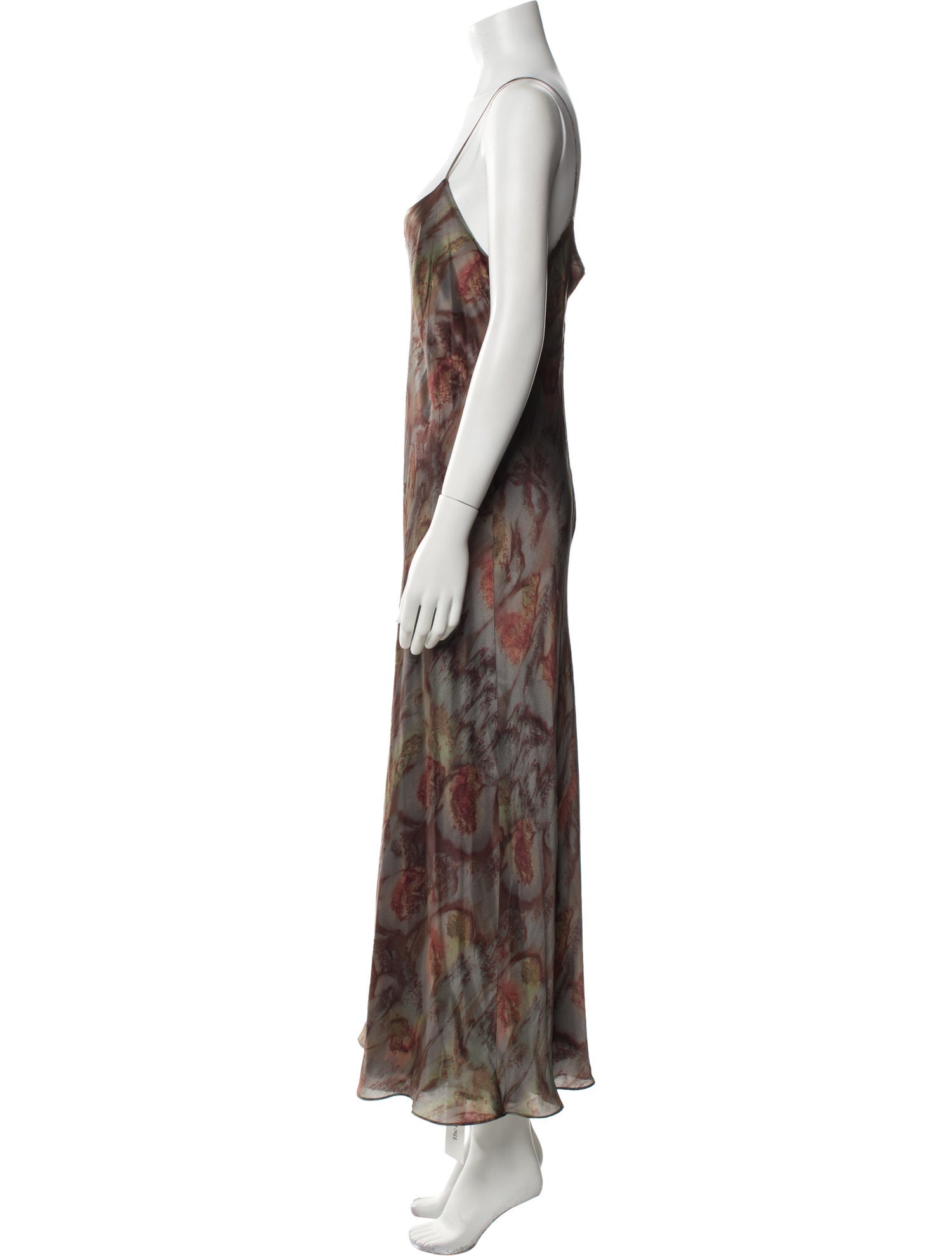 Vince Silk Long Dress
