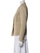 Vince Linen Striped Blazer