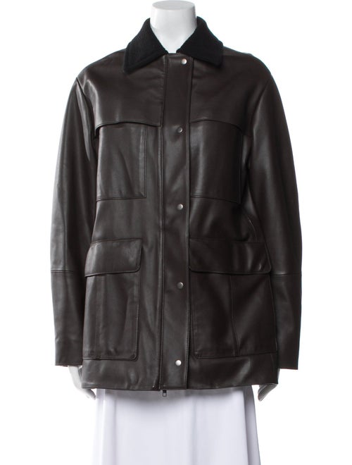 Vince Leather Coat