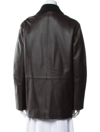 Vince Leather Coat