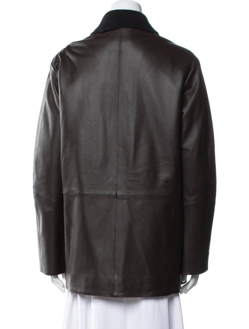 Vince Leather Coat