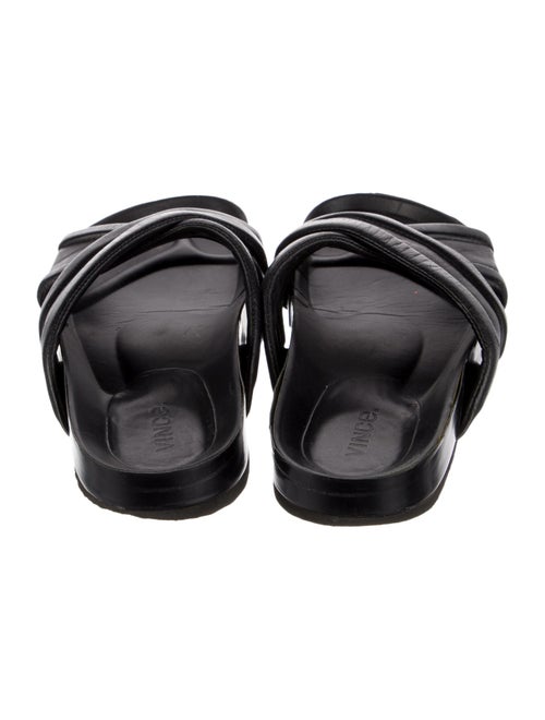 Vince Leather Slides