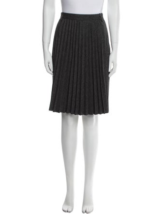 Vince Striped Knee-Length Skirt