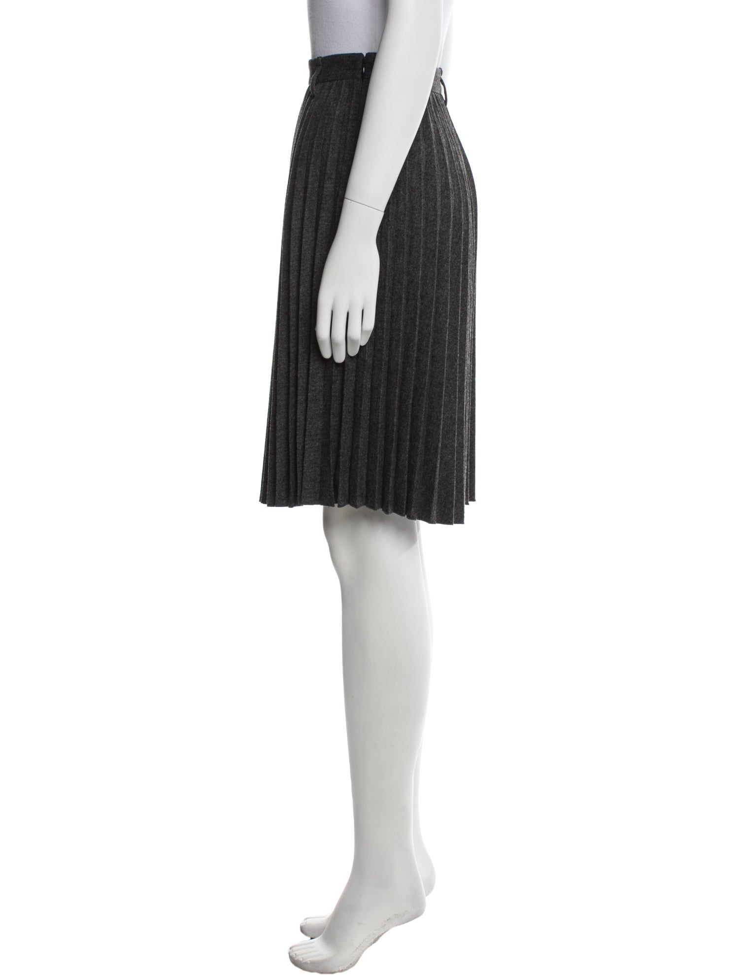 Vince Striped Knee-Length Skirt