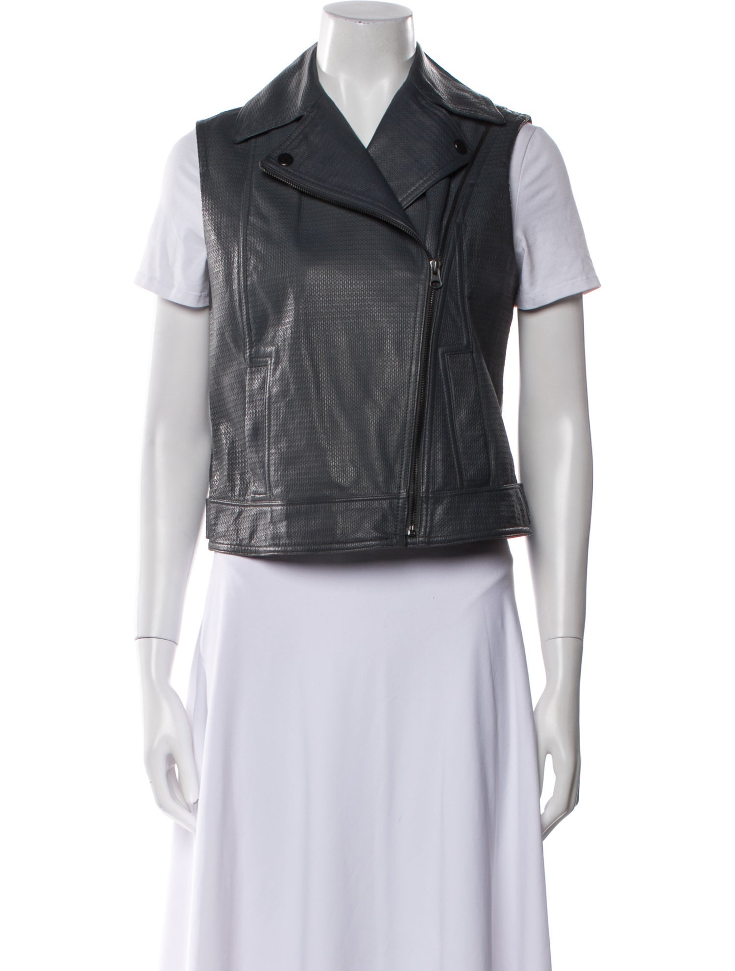 Vince Leather Vest