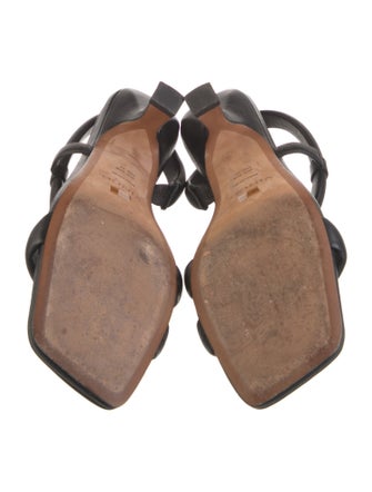 Vince Leather Slingback Sandals