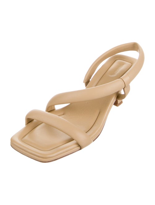Vince Leather Slingback Sandals