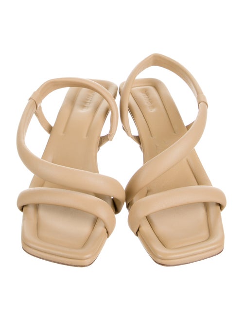 Vince Leather Slingback Sandals