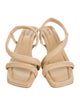 Vince Leather Slingback Sandals
