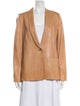 Vince Leather Blazer