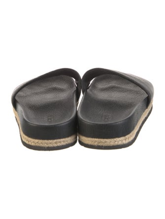 Vince Leather Slides