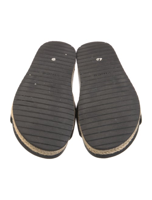Vince Leather Slides