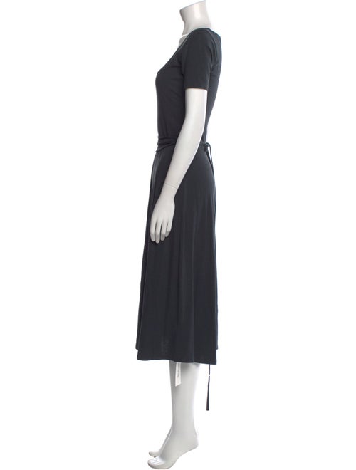 Vince Square Neckline Midi Length Dress