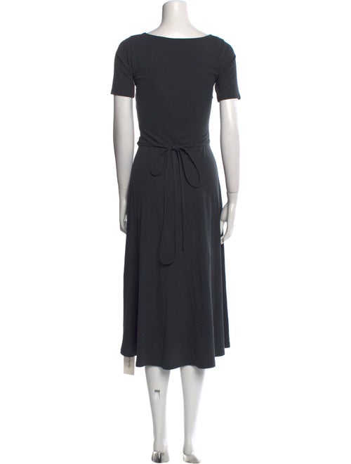 Vince Square Neckline Midi Length Dress