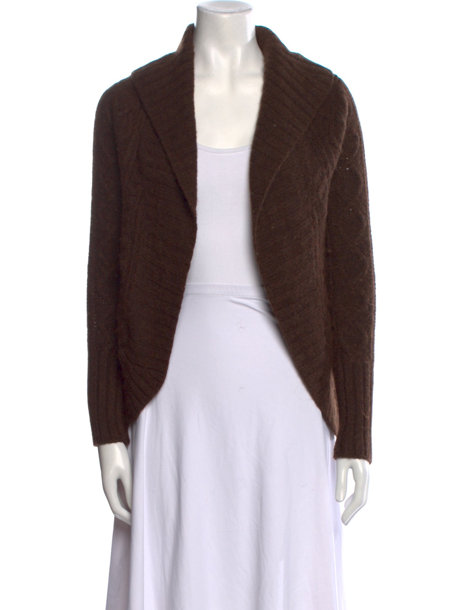 Vince Merino Wool Open Front Sweater